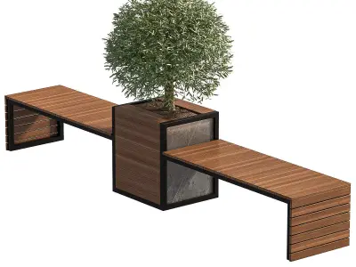 Urban Furniture 18 3D model