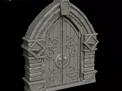 LegendGames Dungeon Doors Pack 3D print model