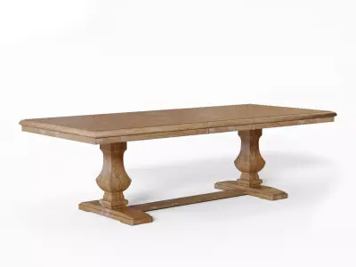 OLLESBURG dinning table by Ashley 3D model