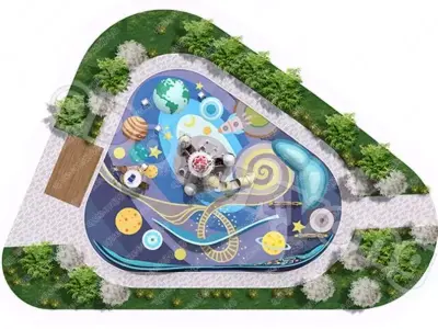 Space Playground 3D model