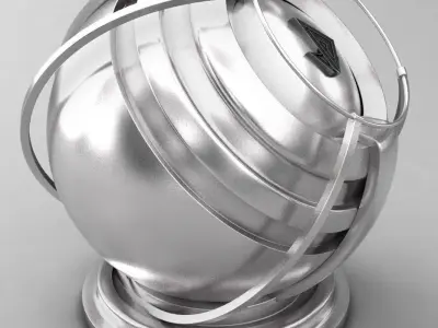 VRAY SHADER---METAL---Indium Texture