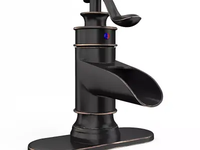 Bathroom faucet design v06 3D model