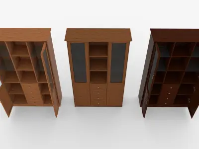 Glazed Sideboard 3D model