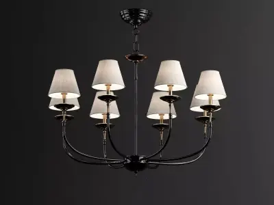 Ceiling light 3D model 99