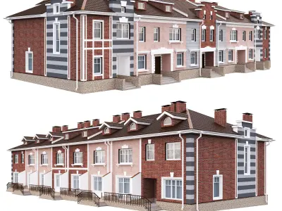Classical Townhouse 2 3D model