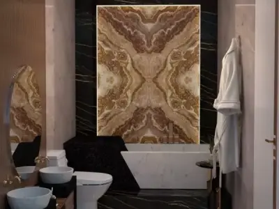 modern bathroom 3D model