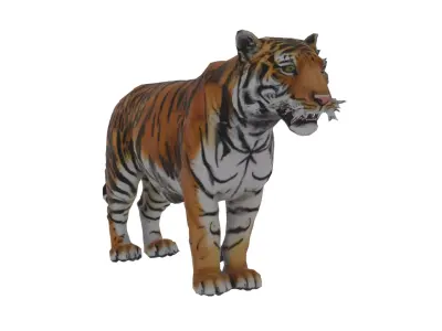 Tiger Low-poly 3D model