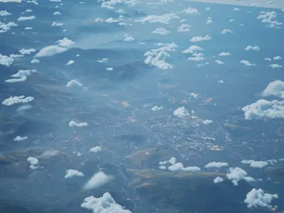 Podgorica Montenegro City Landscape 3D Model 3D model