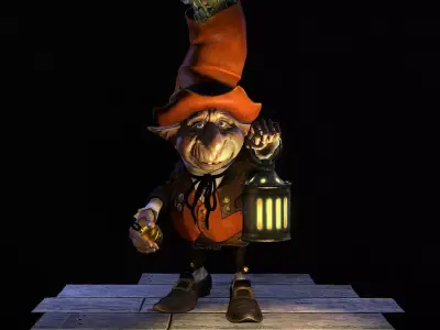 The Leprechaun the Goblin Free 3D model