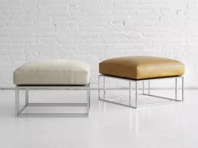 Sling Ottoman 3D model