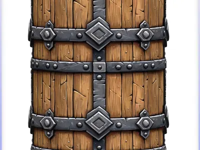 Stylized Wood Seamless Texture Texture 18