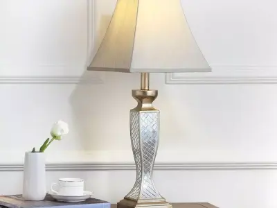 Alvina Table Light Lamp Set 3D model