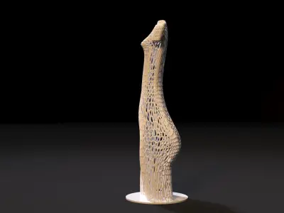Figurine woman 3D print model