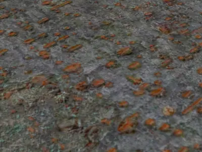 6 Wooden Pillar set 3D model