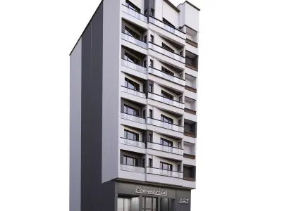 Exterior building  3D Model Pack