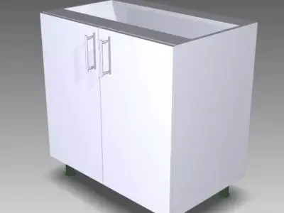 KitchenBox TextureFree Free 3D model buy