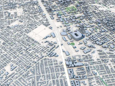 Austin City Texas United States 3D model