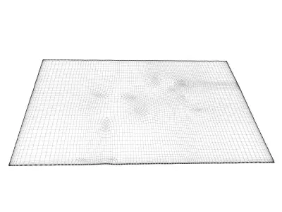 Sathi Plain Carpets 3D model