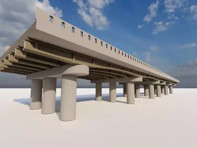 Bridge 3D 3D model