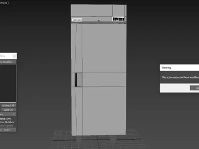 U-Line Refrigerator UCRE427-SS01A 3D model