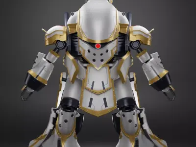 Sakura Wars - Mech Mugen 3D model