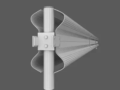 Road Safety Barrier  3D model