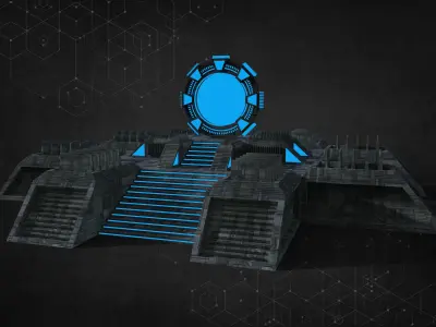 Stargate Version Two 3D model