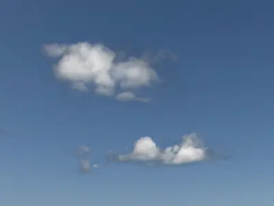 Clouds - Volumetric OpenVDB AltoCumulus Clouds 3D model