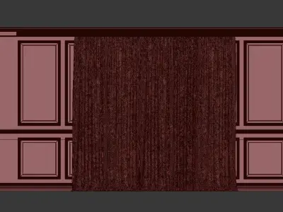 Curtain Set 319 3D model