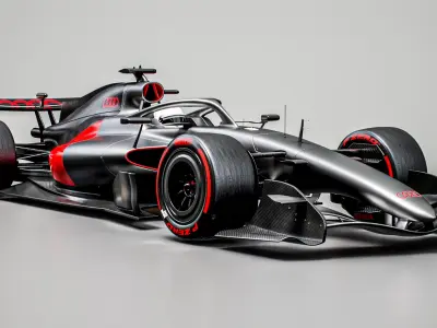  Audi F1 2026 Preseason Concept Race Car 