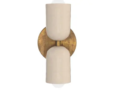 Ceramic Up Down Sconce 3D model