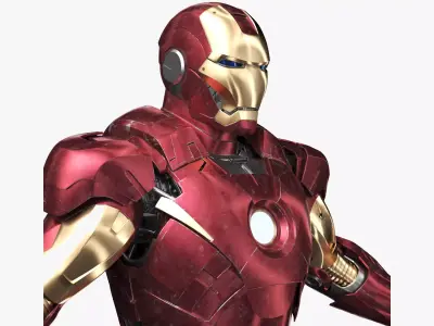 Iron man 06 3D model
