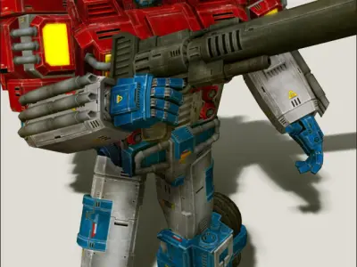 Transformers The War Within  Low-poly 3D model