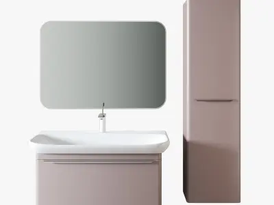 Keramag my day bathroom furniture collectio 3D Model Pack