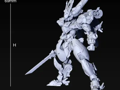 SA-3 Aurora 3D print model