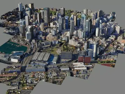 Ultimo Sydney City Australia Model 3D 3D model