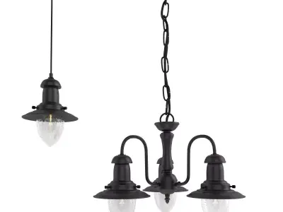 Searchlight Fisherman 3D model