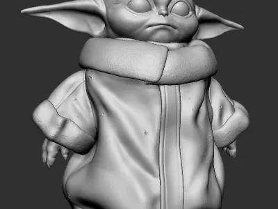 Baby Yoda 3D model