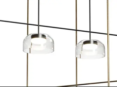 ipon aromas pendant light Low-poly 3D model
