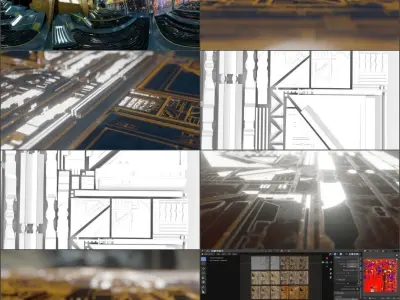 real sci-fi 3D Model Pack