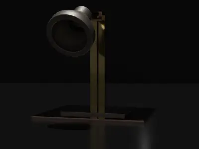Metalic Lamp  3D model