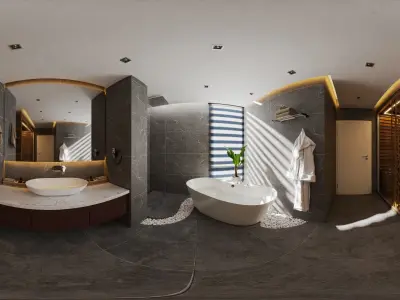 Bathroom 1 - VN House Free 3D model