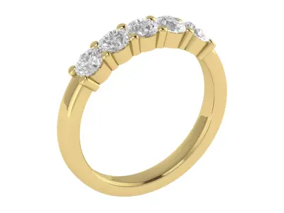 Women Ring  Render 3dm STL OBJ FBX TXT Details 3D print model 30