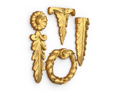 Classic decor ornament 59 3D print model