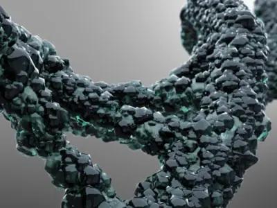 DNA strand 3D model