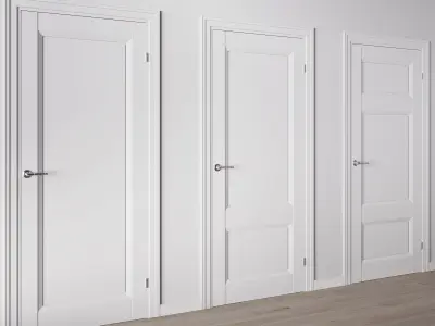 Doors Belgravia Anzio Z-DG 3D model