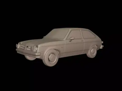 chevrolet br chevette sl 1976 3d print model 3D print model