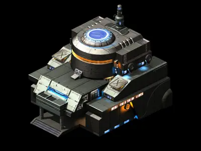 Different dimension world - office 3D model