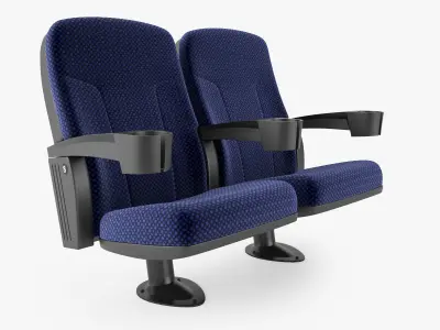 Stadium Seats Collection 3D model