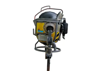 Mech Drone Low-poly 3D model